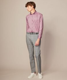 JOSEPH ABBOUD 【ストレッチで快適な着心地・イージーケア】ジャージー シャツ