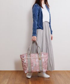 ACE BAGS & LUGGAGE 【雑誌掲載】 HAyU × ace.  フォールディング 折り畳みトートバッグ 猫柄 22L 17861