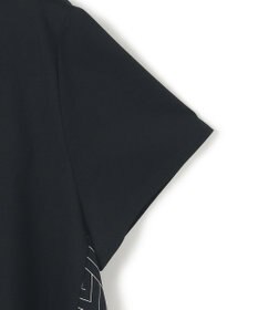 23区 L 【Lサイズ限定/洗える】スカーフプリントコンビ バックフレア カットソー