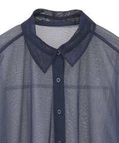 AMERICAN HOLIC シアーレイヤード配色シャツ