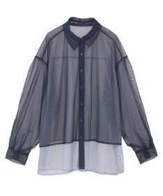 AMERICAN HOLIC シアーレイヤード配色シャツ