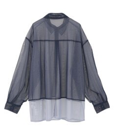 AMERICAN HOLIC シアーレイヤード配色シャツ