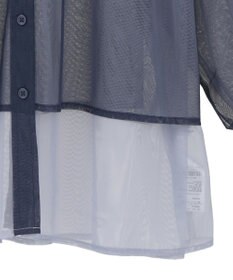 AMERICAN HOLIC シアーレイヤード配色シャツ