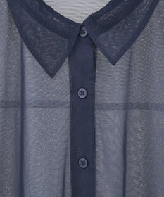 AMERICAN HOLIC シアーレイヤード配色シャツ