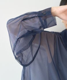 AMERICAN HOLIC シアーレイヤード配色シャツ