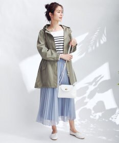 ANY 【洗える】シアーアコーディオン プリーツスカート