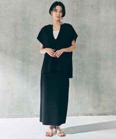 UNFILO L 【WEB限定カラー】スゴ機能美ニット Iラインスカート