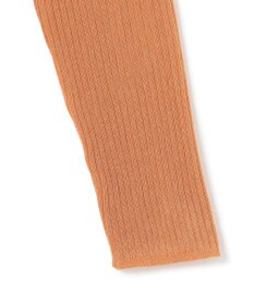 UNFILO シアーリブ ニットカーディガン