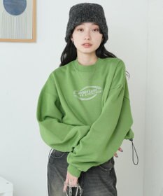 WEGO 裏起毛ドロストショートスウェット