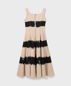 GRACE CONTINENTAL デニム切替サーキュラーワンピース