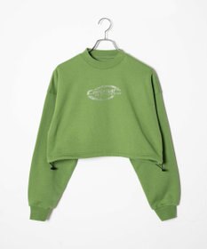 WEGO 裏起毛ドロストショートスウェット