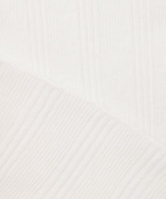 uncrave 【手洗い可】シアー ランダムリブ ノースリーブ カットソー（uncrave STANDARD）