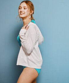 San-ai Resort（三愛水着楽園） 【UPF50＋】　ラッシュパーカー　S・M・L　【San-ai Resort（サンアイリゾート）】