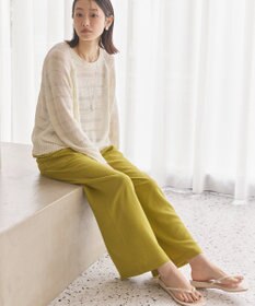 AMERICAN HOLIC 【接触冷感】ベイカーリラックスパンツ