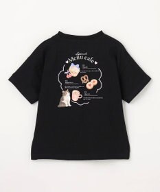 ANY KIDS 【綿100%】バックプリント オーバーサイズTシャツ