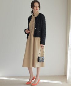 組曲 ソフトクロスピンタック ワンピース