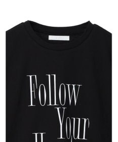 Green Parks ・Ｐｅｔｉｔ　Ｆｌｅｕｒ　ロゴｐｔフレアスリーブロンＴ