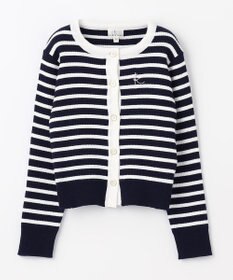組曲 KIDS 【110-140cm】ボーダー カーディガン