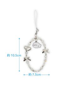 Mother garden しろたん ビーズストラップ 《シルバー》 単品