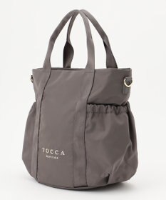 TOCCA 【WEB＆一部店舗限定・撥水・環境にやさしい素材】SANA SIDEPOCKET TOTE トートバッグ