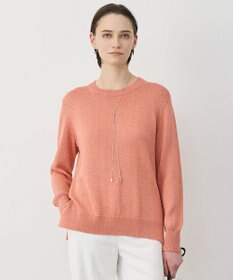 ICB L 【先行予約】 グロッシーペーパーブレンド クルーネックプルオーバー