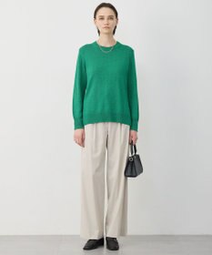 ICB L 【先行予約】 グロッシーペーパーブレンド クルーネックプルオーバー