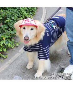 PET PARADISE スヌーピー 野球柄 お揃い キャップ 【中型犬】【大型犬】
