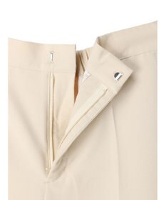 earth music&ecology Ｔ／Ｒストレートパンツ（Ｉｖｏｒｙ）