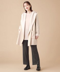 SHARE PARK LADIES 【洗える】ナチュラルワッシャー　セミフレアパンツ