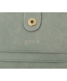 genten アンティーコ×LIBERTY 口金二つ折り財布