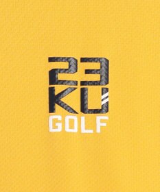 23区GOLF 【MEN】【吸水速乾・UVケア】ベア天竺 モックネックシャツ 適度な厚さで1枚で決まる