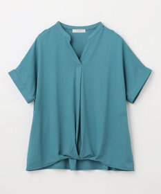 ANY ストレッチピケカシュクールカットソー