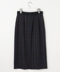 J.PRESS LADIES S milledタータンラメチェック ナロー スカート