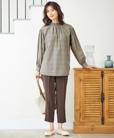 ANY 【ストレッチ/ウエストゴム】イージーケア美脚 パンツ