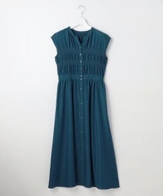 ANY SIS フロントボタンシャーリング ワンピース