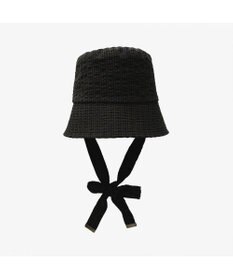 林八百吉商店 un chapeau　ひも付きチェックハット