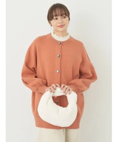 earth music&ecology やわらかタッチミドル丈カーディガン