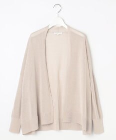 自由区 L 【アンサンブル対応・洗える】ドライシアーファインゲージ カーディガン