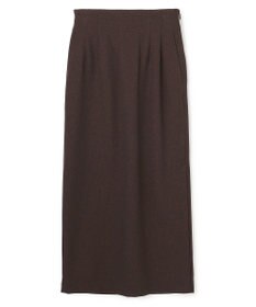 uncrave ウォッシャブルウールライクツイル Iラインスカート