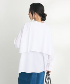 CRAFT STANDARD BOUTIQUE バックフリルシャツ