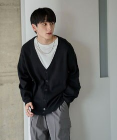 WEGO 【ユニセックス着用ITEM】ミラノリブカーディガン