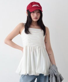 WEGO バルーンキャミワンピース