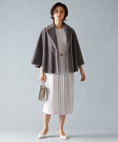 自由区 【洗える】ライトサテン ワンピース