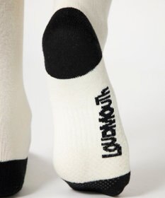 FILA GOLF／marie claire 【LOUDMOUTH】バイカラーハイソックス