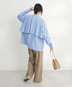 CRAFT STANDARD BOUTIQUE バックフリルシャツ