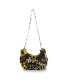 UNBILLION カシュカシュ cachecache / 花柄エコファーチェーンショルダー