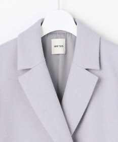 ANY SIS S ウールライクロング チェスターコート