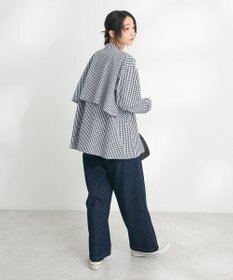 CRAFT STANDARD BOUTIQUE バックフリルシャツ