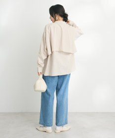 CRAFT STANDARD BOUTIQUE バックフリルシャツ