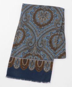 JOSEPH ABBOUD 【イタリア製】フレッシュペイズリー ストール